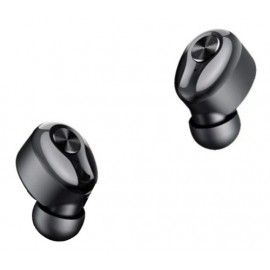 Auriculares In-ear Inalámbricos Lenovo Ht18 Negro Con Luz Led