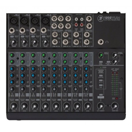 Consola Mixer Mackie 1202vlz4 12 Canales Usb