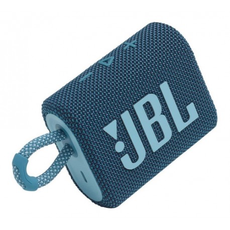 Bocina Jbl Go 3 Portátil Con Bluetooth Waterproof Blue