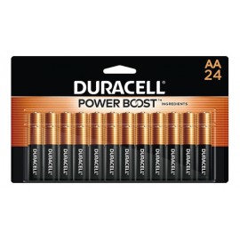 Duracell Aa Alcalina Litio Larga Duración Paquete 24 Pilas