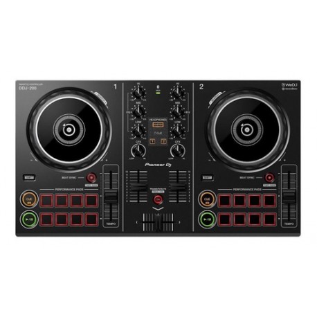 Controlador Dj Pioneer Ddj-200 Negro De 2 Canales