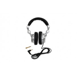 Auriculares Dj Hügel Headphones Monitoreo Cerrados Gris