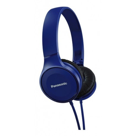 Auriculares Panasonic Rp-hf100e Azules Plegables Driver 30mm