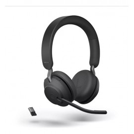 Auriculares Jabra Evolve 2 65 Usb-a Ms, Color Negro, Color Negro, Color Claro, Rojo