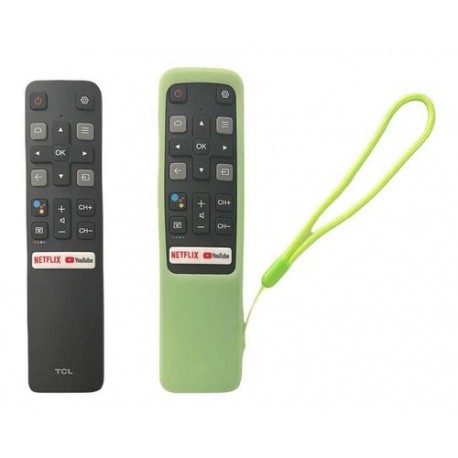 Control Tcl Smart Rc802v Voz Funda Y Pilas Incluidas