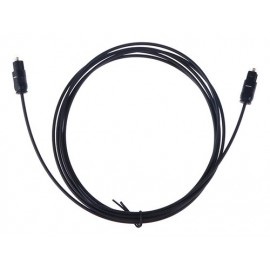 Cable Optico Digital Para Audio Fibra Optica Dorada 1,5 Mts