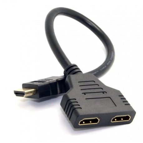 Splitter Hdmi 1×2 Cable Adaptador Derivador 1080p Espejo